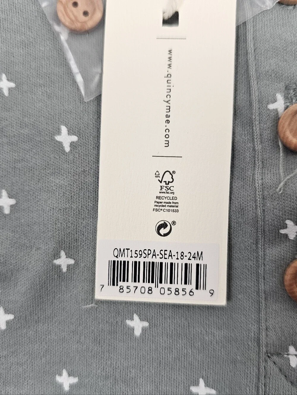 Quincy Mae Organic Romper